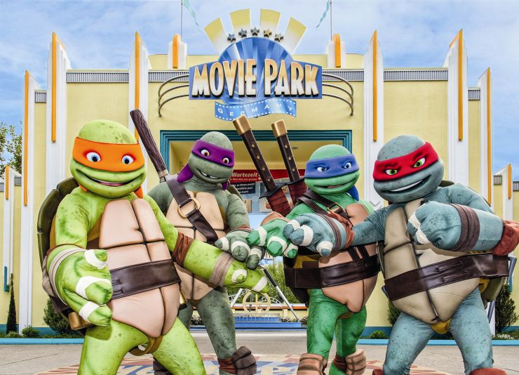 Foto: Movie Park Germany, die Turtles kommen!