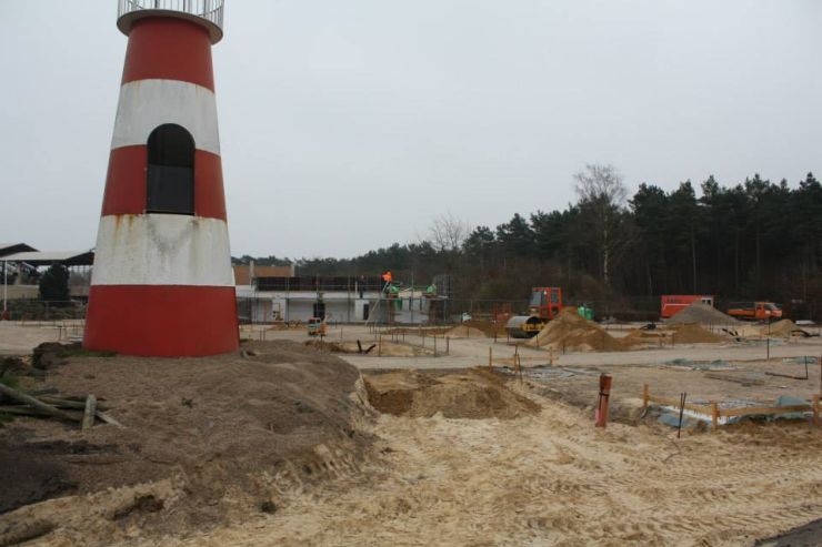 Foto: Heide Park Resort, Wüstenflitzer, Bau-Update 23.02.2015