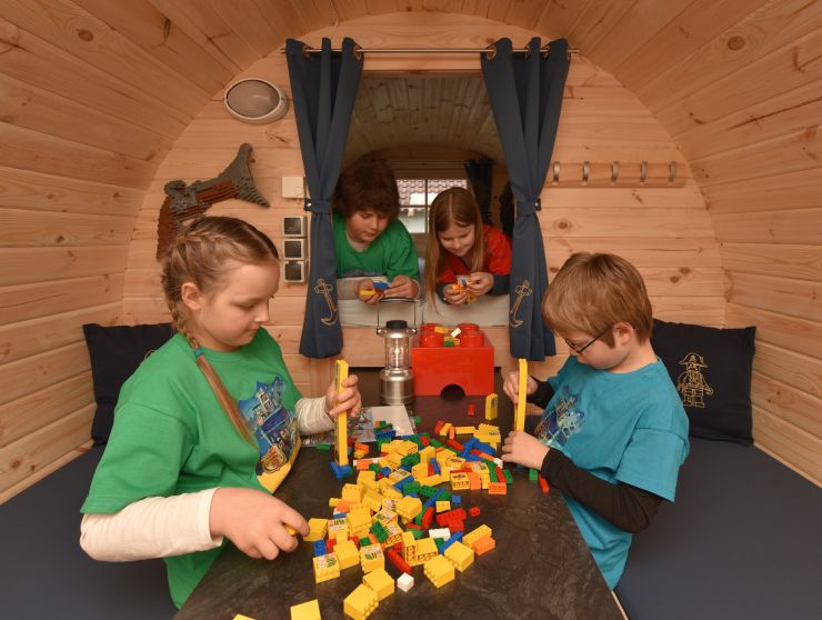 Foto: LEGOLAND Deutschland, Bild von der Eröffnung der neuen LEGO City Polizeistation