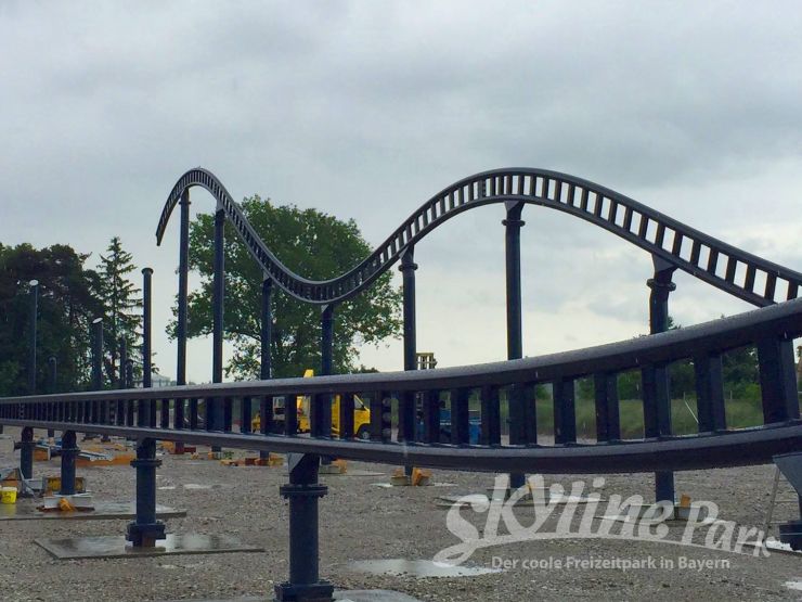 Foto: Skyline Park, Bau-Update Sky Dragster 08.06.2016