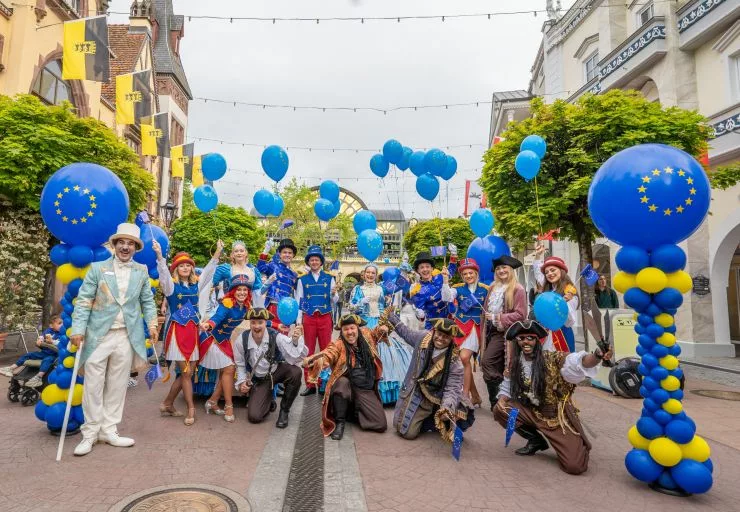 Deutschlands größter Freizeitpark feiert am 9. Mai die Geburtsstunde der Europäischen Union